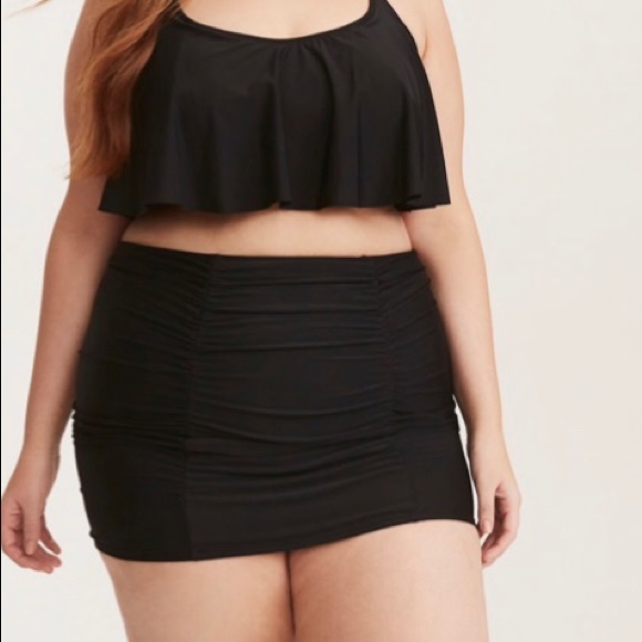 slimming swim skirt